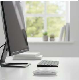 Resim By Nevser Beyaz Renkli Ergonomik Sessiz Kablosuz Mouse Usb Alıcılı, Ofis Ve Oyun İçin Konforlu Bilgisayar Faresi Ms6310 Diğer 