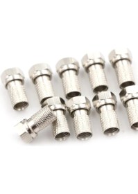 Resim Moonkip F Konnektör Rg6 Kablo Için 10 Adet 