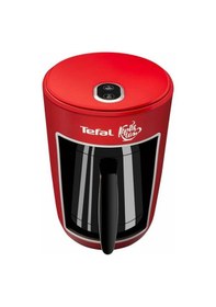 Resim Tefal Köpüklüm Türk Kahve Makinesi Kırmızı 