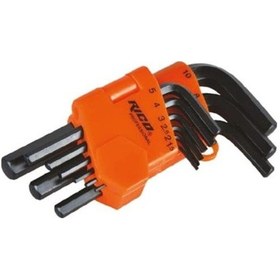 Resim Rıco 013 Rc2899 Düz Kısa 9lu Alyan Takımı 