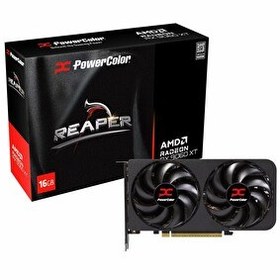 Resim PowerColor Reaper Radeon RX 9060 XT 16GB GDDR6 128Bit HDMI/DP Ekran Kartı 