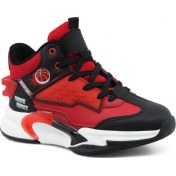 Resim Khayt Hido Ortopedik Taban Çocuk Basketbol Spor Ayakkabı Kırmızı 