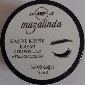 Resim Mazalinda Kuyruk Yağlı Kaş Ve Kirpik Bakım Kremi Doğal Kuyrukyağı Kremi 10ml 