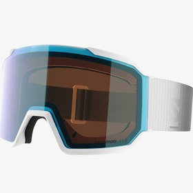 Resim Salomon S/view 3 Photochromic Unisex Beyaz Kayak Gözlüğü 