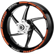 Resim Deeb Cbr 125 Jant Şeridi Turuncu Beyaz Model X N11.67563 