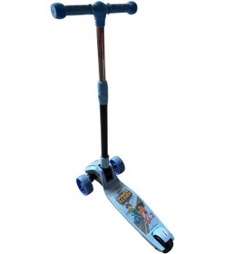 Resim Aliş Power Slider Mavi Çocuk Scooter 2+ Yaş Turuncu 
