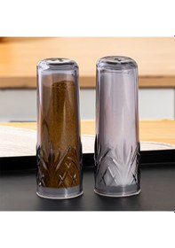 Resim Perotti Melody 2 Li Akrilik Füme Tuzluk Biberlik Seti 