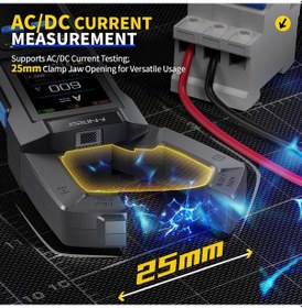 Resim Fnirsi Dmc-100 Dc Ac Akım Kelepçe Metre 10000 Sayımları Dijital Multimetre Usb Dmc-100 