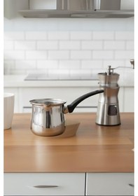 Resim Paslanmaz Çelik Cezve 650 Ml 