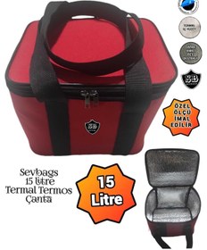 Resim SEVBAGS Termos Termal Termo Çanta 15 Litre 