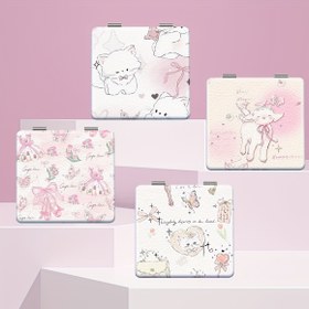 Resim Şık Y2K Kedi Temalı Katlanabilir Makyaj Aynası - Taşınabilir, Kompakt Tasarımıyla Yolda Düzenleme İçin - Doğum Günleri, Noel, Sevgililer Günü ve Daha Fazlası İçin Kadınlar & Kızlar İçin Mükemmel Hediye, Hayvan, Mini, Günlük Festivaller, Kız Kardeş Arkadaşlar, Şükran Günü İçin Mükemmel 