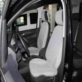 Resim Kilim Minder 2'li Set Açık Gri/füme (%10) / KLMNY208-1 