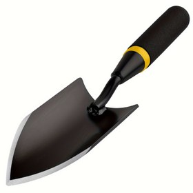 Resim Ağır Hizmet Tipi Karbon Çelik Bahçe Küreği, Ergonomik Kauçuk Saplı - Dikim, Kazma ve Dikim İçin Mükemmel, Bahçe El Malası, Çalışkan Çiftçi, Toprak 