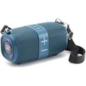 Resim Motion003 Mavi Bluetooth Hoparlör Taşıma Askılı Kablosuz Sd Kart Aux Usb Girişli Ses Bombası 