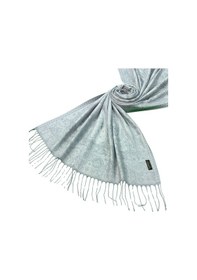 Resim Mim Eşarp Kalın Kışlık Paşmina Şal 75x190 Cm Gümüş 