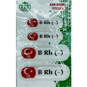 Resim Kan Grubu Sticker B Rh (-) 