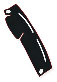 Resim Hyundai Accent Yumurta Kasa 1996-2000 Torpido Halısı + 2 Li Oto Boyun Yastığı & Emniyet Kemer Pedi Siyah 