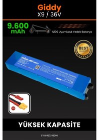 Resim Giddy X9 / 36v 9600mAh Elektrikli Scooter Bataryası 