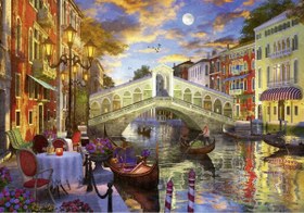 Resim Ravensburger 1000 Parça Puzzle Romantik Venedik 152865 