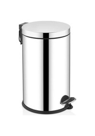 Resim Rulopak Pedallı Paslanmaz Çöp Kovası 16 Litre 