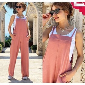 Resim Kadın İp Askılı Atlet Detay Aerobin Salaş Tulum Lila 