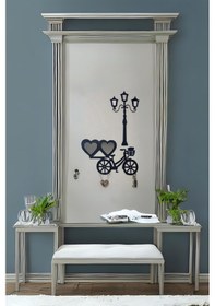 Resim Bisiklet Anahtar Askısı Ve 2 Adet Anahtarlık Diğer 