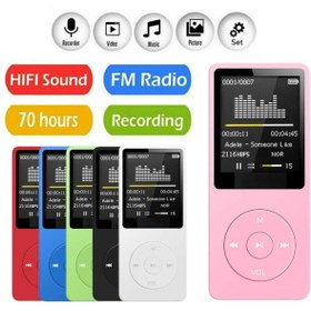 Resim JUNGLEE 8GB DAHİLİ HAFIZALI BLUETOOTHLU MP3-MP4 ÇALAR FM RADİO DAHİLİ HOPARLÖR EKRANLI MÜZİK ÇALAR 
