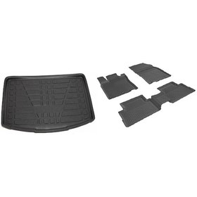 Resim Sahler Nissan Qashqai Havuzlu Paspas 3D Bagaj Havuzu 2014-2022 