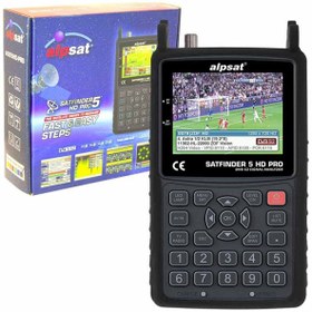 Resim Satfinder Alpsat 5 Hd Pro Görüntülü Uydu Bulucu*ahd*tvı*cvı Test Cihazı * As05-hd Pro 