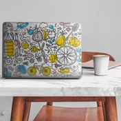 Resim Sportif Doodle Notebook Sticker, Laptop sticker,, Hp Sticker, Asus Sticker, 15.6 inç Sticker 