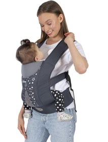 Resim Sevi Bebe Lüks Bebe Kanguru - Gri - Gri / Standart 