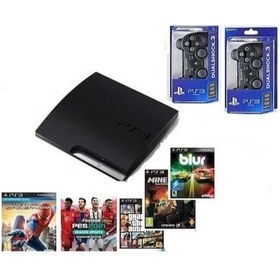 Resim Playstation 3 Slim 500gb. 2 Kol 40 Oyun 