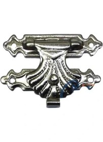 Resim Kutu, Tavla Klipsi, Ön Kilidi No:3 - 33X24 Nikel, 1 Adet 