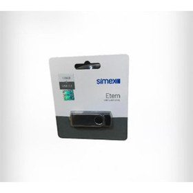 Resim Simex USB Bellek SU-107 Etern 2.0 Metal Siyah 64GB 