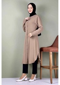 Resim Büyük Beden Tunik Çok Renkli 