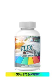 Resim Flex Clean Cilalı Fırçasız Oto Yıkama Şampuanı Fosfor Renk - 1000ml 