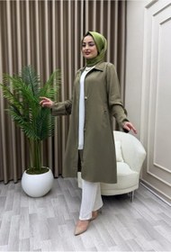 Resim azeldembutik Zuhra Tensel Kumaş Kap Yazlık Giy-Çık 