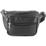 Resim Arpelle Deri Bel ve Vücut Çanta 043 Renk Siyah 