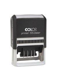 Resim Colop Prınter 55 Tarih Kaşe Tr Siyah Kasa Siyah Keçe - 40 x 60 MM 