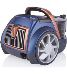 Resim Arnica Vesta Premium Toz Torbasız Lacivert / Rose Elektrikli Süpürge 