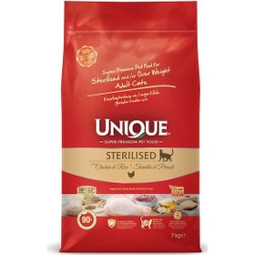 Resim Unıque 7 Kg Tavuklu Kısırlaştırılmış Kedi Maması 