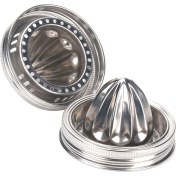 Resim 2pcs Kavanoz Paslanmaz Çelik Meyve Strakacı Kapak Narenciye Raybası Mason Kavanoz Lim Meydiri Meyvesi Manuel Narenciye Sunucu Geniş Ağız Kapağı (Yurt Dışından) 