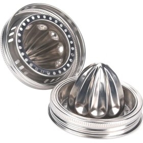 Resim 2pcs Kavanoz Paslanmaz Çelik Meyve Strakacı Kapak Narenciye Raybası Mason Kavanoz Lim Meydiri Meyvesi Manuel Narenciye Sunucu Geniş Ağız Kapağı (Yurt Dışından) 