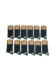Resim Ozzy Socks 12'Li Bambu Dikişsiz Erkek Soket Çorap-Std Lacivert 