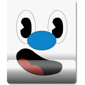 Resim Pixxa Cuphead - Mugman Surat Bilek Destekli Mousepad Model - 1 