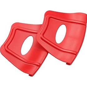 Resim Jeehugo Motorsiklet Jant Koruyucu Lastik Montaj Tamiri İçin Dayanıklı Nilon Çift Kırmızı 
