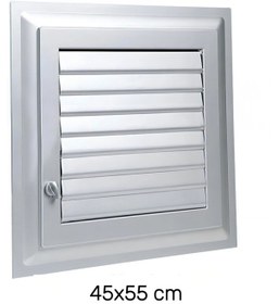 Resim 55x45 Cm Banyo Wc Panjur Menfez Havalandırma Kapağı Duvar & Kapı Uyumlu 