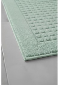 Resim Zivra Mint Yeşili Ayak Havlusu - 70x130cm, 790gr, %100 Pamuk, Spa Ve Otel Banyo Paspası, Günlük Kullanıma Mint Yeşil 
