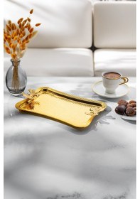 Resim Emsan Butterfly Tepsi Gold 21 cm 