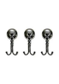 Resim New Banyo Bornozluk İkili 3 Adet Krom 